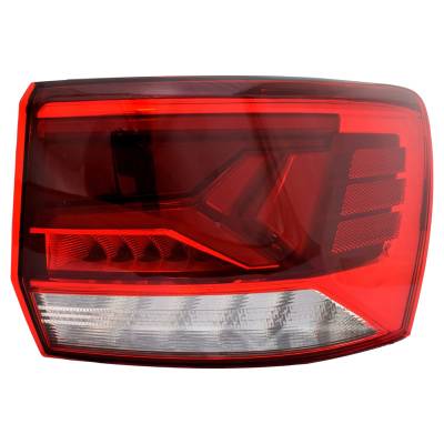 Rareelectrical - New Right Outer Tail Light Compatible With Volkswagen Taos S Sport Utility Taos Sel Sport Utility