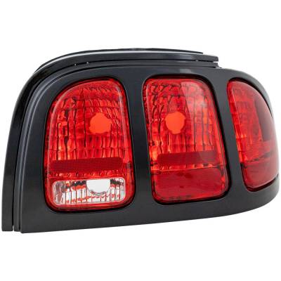 Rareelectrical - New Right Tail Lights Compatible With Ford Mustang 3.8L 4.6L 1996 1997 1998 By Part Numbers