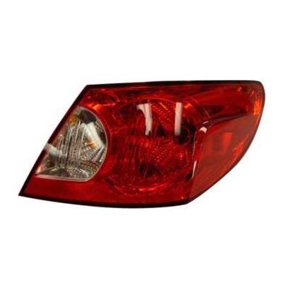 Rareelectrical - New Outer Right Tail Light Compatible With Chrysler Sebring Sedan 07-08 Ch2801176 5303986Ae