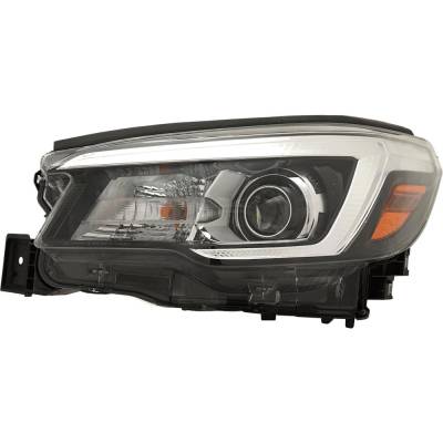 Rareelectrical - New Left Headlights Compatible With Subaru Forester 2.5L 2019 2020 By Part Numbers Su2502170c