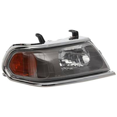 Rareelectrical - New Right Headlights Compatible With Mitsubishi Montero Sport 3.0L 3.5L 2000 2001 2002 2003 2004 By