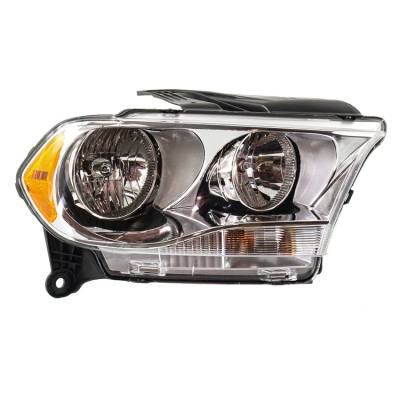 Rareelectrical - New Passengers Halogen Headlight Compatible With Dodge Durango Special Service Sport 2011-2013 By