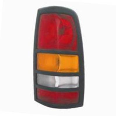 Rareelectrical - New Right Tail Light Compatible With Gmc Sierra 1500 Hd 2005-06 Sierra 2500 2004 Gm2801177 19169022
