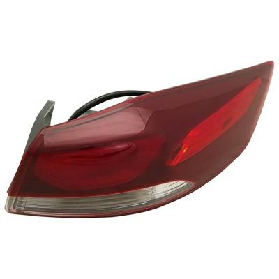 Rareelectrical - New Right Tail Light Compatible With Hyundai Elantra 2017 2018 By Part Numbers Hy2805142 92402-F2020