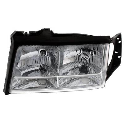 Rareelectrical - New Left Headlight Compatible With Cadillac Deville Base Limousine 4.6L 1997 1998 1999 By Part
