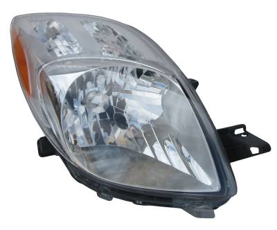 Rareelectrical - New Right Headlight Compatible With Toyota Yaris 2007-2008 To2503170 81130-52611 8113052611