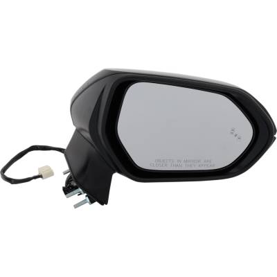 Rareelectrical - New Right Mirror Compatible With Toyota Corolla 1.8L 2.0L 2020-2021 By Part Numbers To1321393