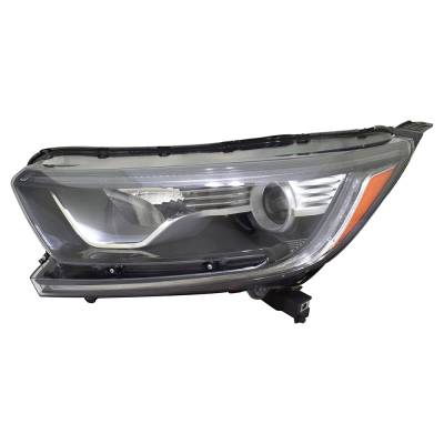 Rareelectrical - New Left Halogen Headlight Compatible With Honda Cr-V Ex Sport Utility 4 Door 1.5L 2017 2018 2019