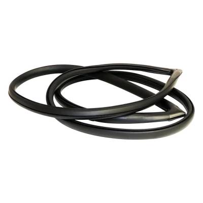 Rareelectrical - New Door Glass Weatherstrip Compatible With Jeep J-200 All Submodels J-2800 All Submodels J-2500 All