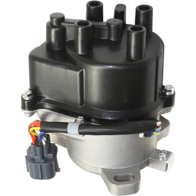 Rareelectrical - Cap & Rotor Distributor Compatible With Honda Cr-V Ex 4 Cyl 2.0L Cr-V Lx 4 Cyl 2.0L 1997-1998 By