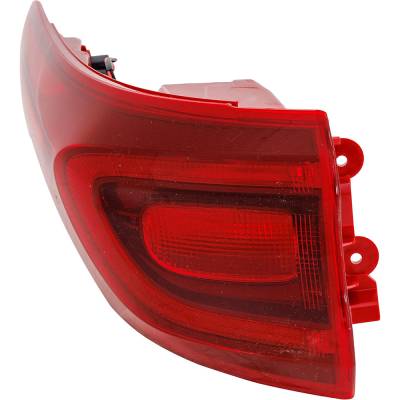 Rareelectrical - New Left Tail Lights Compatible With Kia Sportage Lx Ex S Ex Premium Tech Pack Sport Utility 4-Door