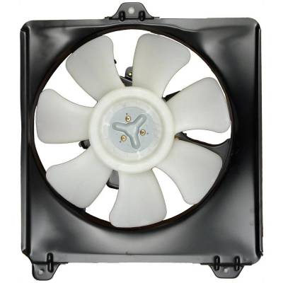 Rareelectrical - 835.67 Cfm Cooling Fan Assembly Compatible With Toyota Rav4 Base Rav4 Base 4 Cyl 2.0L 1996-2000