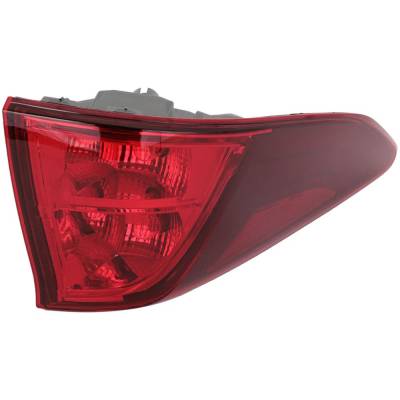 Rareelectrical - New Left Rear Inner Tail Light Compatible With Ford Ecosport Titanium 3 Cyl 1.0L Ecosport S 3 Cyl