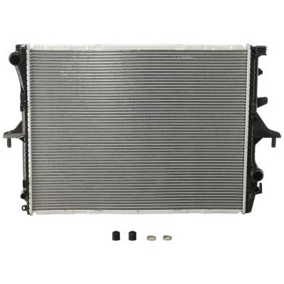 Rareelectrical - New 2-Row Core Radiator Compatible With Audi Porsche Volkswagen Cayenne Base 6 Cyl 3.6L Q7 Base 6