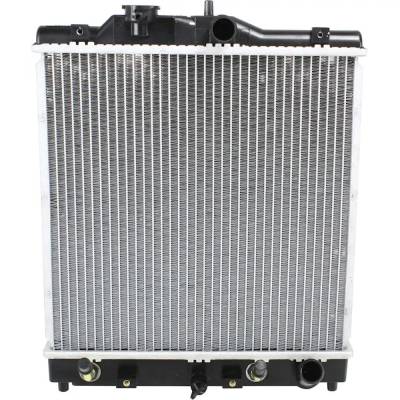 Rareelectrical - New Aluminum Radiator Compatible With Acura Honda Civic Dx 4 Cyl 1.5L Civic Cx 4 Cyl 1.5L Civic Del