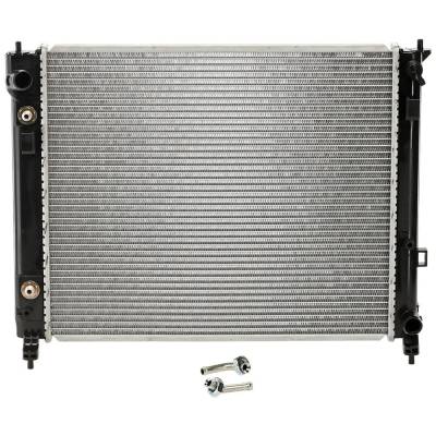 Rareelectrical - New Aluminum Radiator Compatible With Nissan Versa 1.6 Sl 4 Cyl 1.6L Versa S Plus 4 Cyl 1.6L Versa