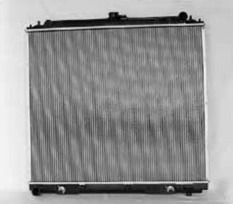 Rareelectrical - New Radiator Assembly Compatible With Nissan 05-10 Frontier Pathfinder Xterra 4.0L V6 3954Cc 2064