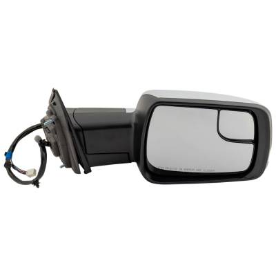 Rareelectrical - New Right Mirror Compatible With Ram 1500 2019-2021 By Part Numbers Ch1321474 68276504Ah-Pfm