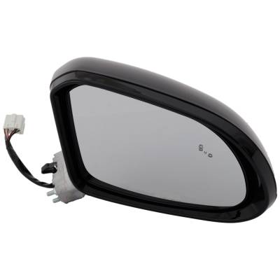 Rareelectrical - New Right Mirror Compatible With Hyundai Santa Fe 2.0L 2.4L 2019-2019 By Part Numbers Hy1321263