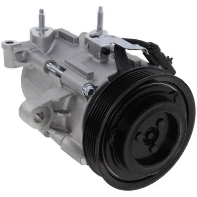 Rareelectrical - New 6-Groove Pulley A/C Compressor Compatible With Dodge Jeep Nitro Sxt 6 Cyl 3.7L Liberty Sport 6