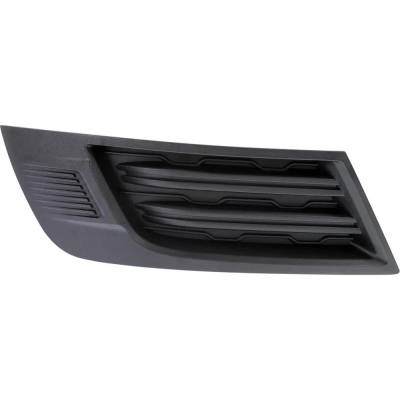 Rareelectrical - New Textured Black Fog Light Cover Compatible With Chevrolet Traverse Ltz Traverse Ls Traverse