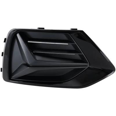 Rareelectrical - New Right Outer Fog Light Cover Compatible With Audi Q3 Technik 4 Cyl 2.0L Q3 Prestige 4 Cyl 2.0L Q3
