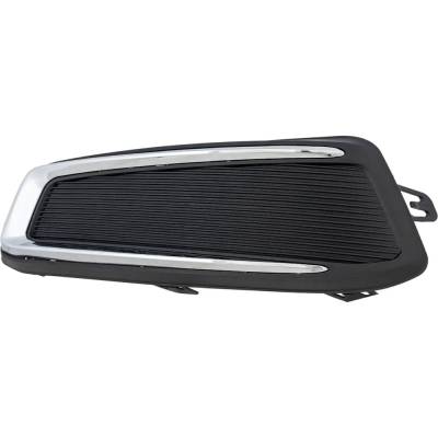 Rareelectrical - New Right Front Fog Light Cover Compatible With Volkswagen Tiguan Se R-Line Black Tiguan Sel R-Line