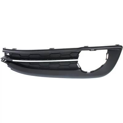 Rareelectrical - Primed Fog Light Trim Compatible With Honda Civic Si 2013-2014 Ho1039115 71106Tr7a51