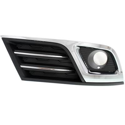 Rareelectrical - New Right Front Fog Light Trim Compatible With Chevrolet Traverse Ltz Traverse Premier 2013-2017 By