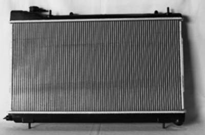 Rareelectrical - New Radiator Assembly Compatible With Subaru 06-08 Forester 2.5L H4 2458Cc Su3010649 45119Sa060 3388