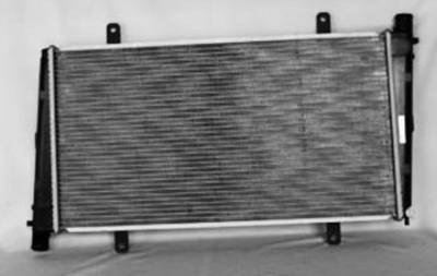 Rareelectrical - New Radiator Assembly Compatible With Volvo 00-04 S40 V40 Vo3010111 86021177 432547 Cu2400 7849 2356