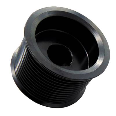Rareelectrical - New 12 Groove Alternator Pulley Fits Delco 55Si Style Alternator 8600636 8600603