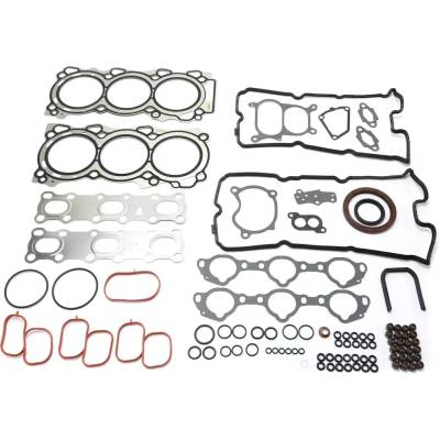 Rareelectrical - New Multi-Layered Steel Engine Gasket Set Compatible With Nissan Suzuki Pathfinder Se 6 Cyl 4.0L
