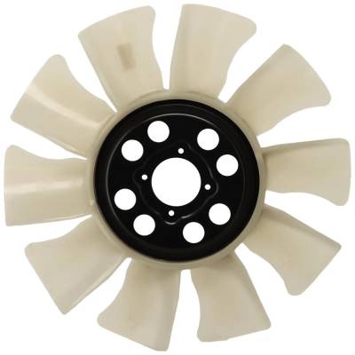 Rareelectrical - New 10 Blades Fan Blade Compatible With Ford Mercury Explorer Xl 6 Cyl 4.0L Mountaineer Base 6 Cyl