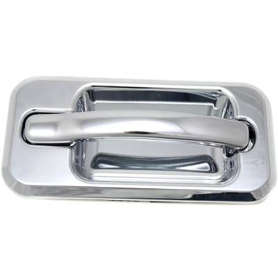 Rareelectrical - Right Rear Exterior Door Handle Compatible With Hummer H2 Base 8 Cyl 6.2L H2 Base 8 Cyl 6.0L
