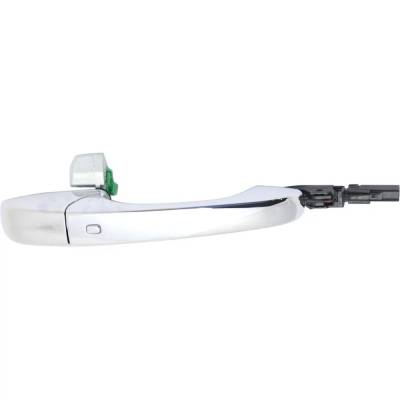 Rareelectrical - New Chrome Exterior Door Handle Compatible With Dodge Jeep Durango Srt 392 8 Cyl 6.4L Grand Cherokee