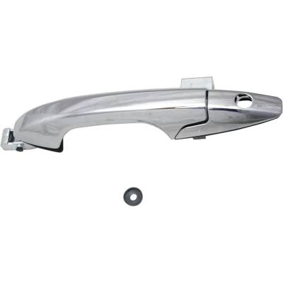 Rareelectrical - New Left Front Exterior Door Handle Compatible With Honda Cr-V Ex-L Cr-V Ex Cr-V Lx Crosstour Ex-L 6