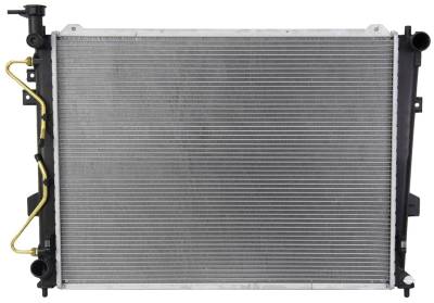 Rareelectrical - New Radiator Assembly Compatible With Kia 07-09 Rondo 2.7L V6 2656Cc Ki3010131 25310 1D120 3408