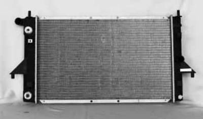 Rareelectrical - Radiator Assembly Compatible With Saturn 96-02 Sc1 Sc2 Sl1 Sl2 Sw1 Sw2 1.9L L4 116 Cid 2543 2543