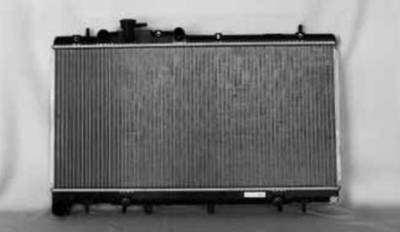 Rareelectrical - New Radiator Assembly Compatible With Subaru 01-04 Outback 3.0L H5 3000C Su3010111 45111Ae06a 2206