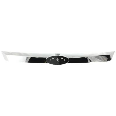 Rareelectrical - New Chrome Grille Trim Compatible With Ford Fusion S Fusion Se Fusion Sport Fusion Sel Fusion Hybrid
