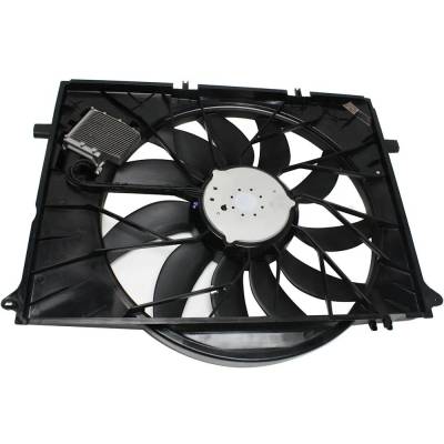 Rareelectrical - New Auxiliary Cooling Fan Assembly Compatible With Mercedes Benz Cl55 Amg Base 8 Cyl 5.5L Cl600 Base