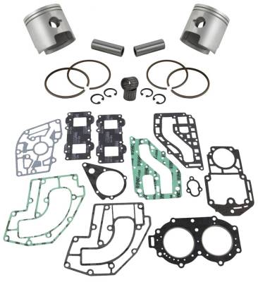 Rareelectrical - New Rebuild Kit Compatible With .5Mm Over Yamaha 1989-1990 Wave Jammer 89-93 Wave Runner 500Cc