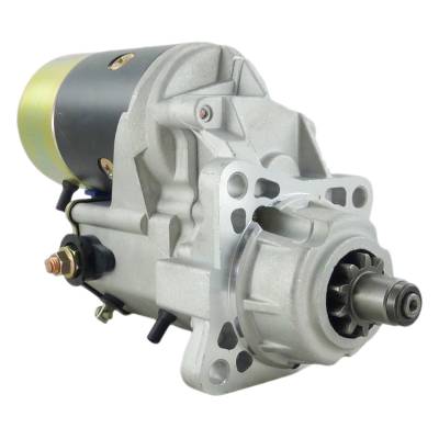 Rareelectrical - New 12 Volt 10 Tooth 2.7Kw Starter Motor Compatible With Bobcat Skid Steer 653 751 853 853C
