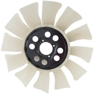 Rareelectrical - New 12 Blades Fan Blade Compatible With Ford Mercury Mountaineer Base 6 Cyl 4.0L Explorer Postal 6