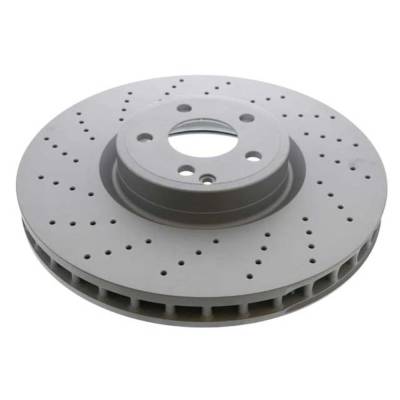 Rareelectrical - Brake Disc Compatible With Mercedes Benz Sl450 All Submodels Sl550 All Submodels 2013-2020