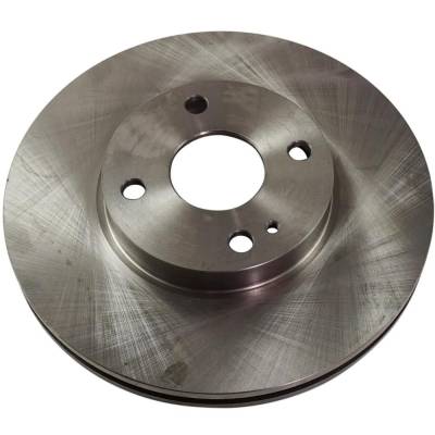 Rareelectrical - New 4 Lugs Brake Disc Compatible With Scion Toyota Yaris Base 4 Cyl 1.5L Yaris Ce 4 Cyl 1.5L Yaris