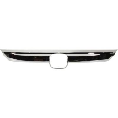 Rareelectrical - New Center Grille Trim Compatible With Honda Accord Hybrid Ex-L Accord Ex Accord Hybrid Touring