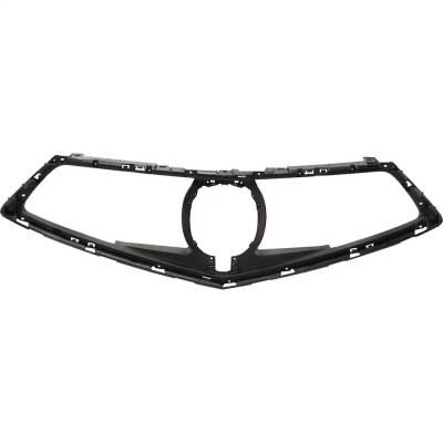 Rareelectrical - New Textured Black Grille Assembly Compatible With Acura Tlx Base 6 Cyl 3.5L Tlx Base 4 Cyl 2.4L Tlx