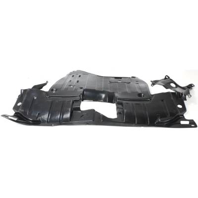 Rareelectrical - New Front Engine Splash Shield Compatible With Acura Tsx Base 4 Cyl 2.4L 2004 Ac1228101 74111Seae02